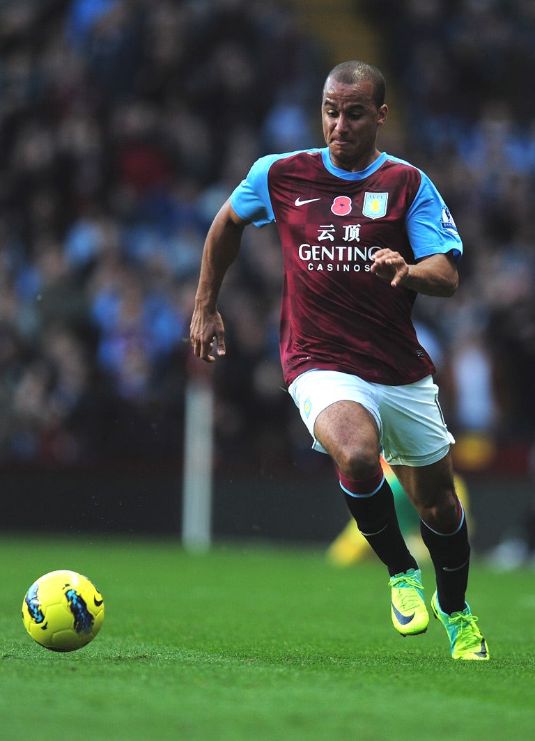 Agbonlahor suffered an injury in training yesterday